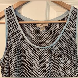 Loft sleeveless top